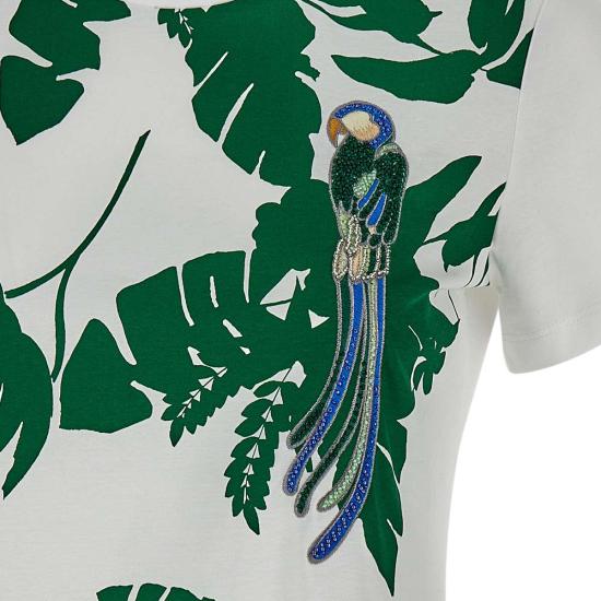 25SS 막스마라 스튜디오 반팔 티셔츠 2516941012600 004 White - MAX MARA STUDIO