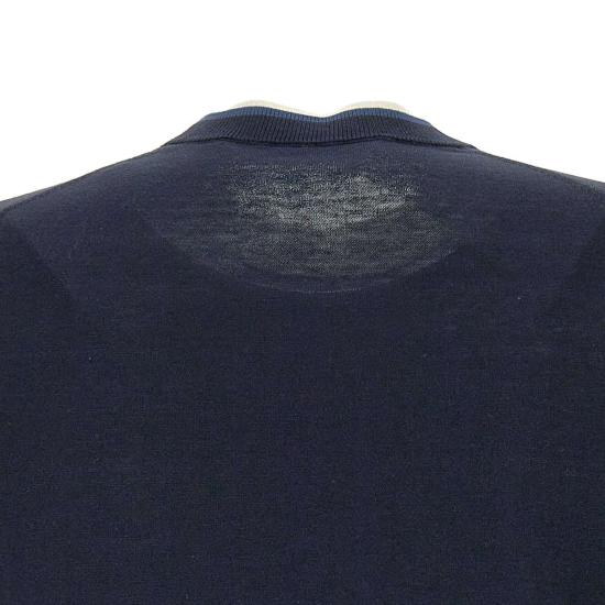 25SS 파올로페코라 스웨터 A031 F2006685 Blue - PAOLO PECORA