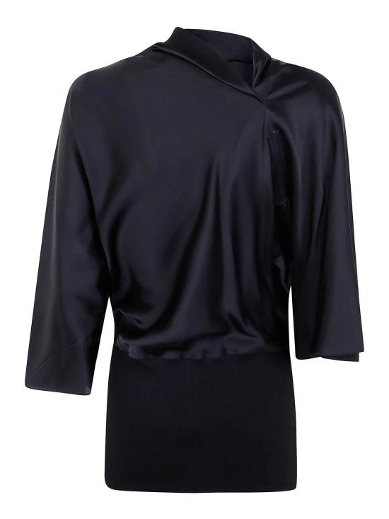  릭 오웬스 반팔 티셔츠 RP01E7231SCH09 Black - RICK OWENS