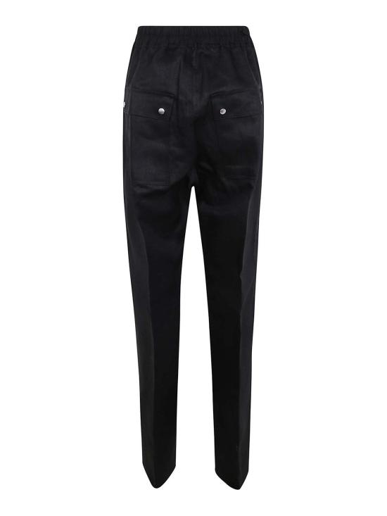  릭 오웬스 스트레이트 팬츠 RP01E7361TWL09 Black - RICK OWENS