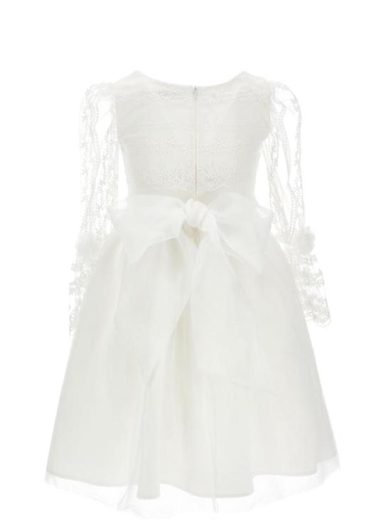 25SS [키즈] 모나리자 원피스 71E904 5971 0001 Cream - MONNALISA