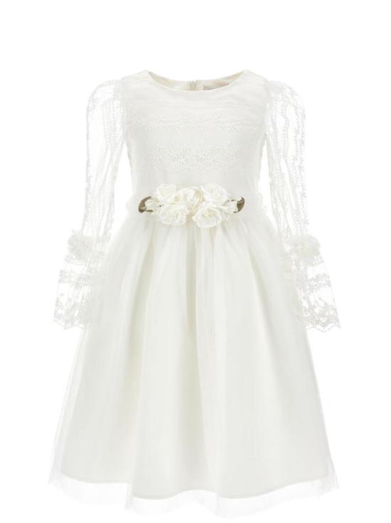 25SS [키즈] 모나리자 원피스 71E904 5971 0001 Cream