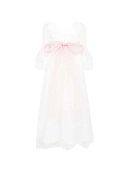 25SS [키즈] 모나리자 원피스 71E906 5902 0001 Cream - MONNALISA