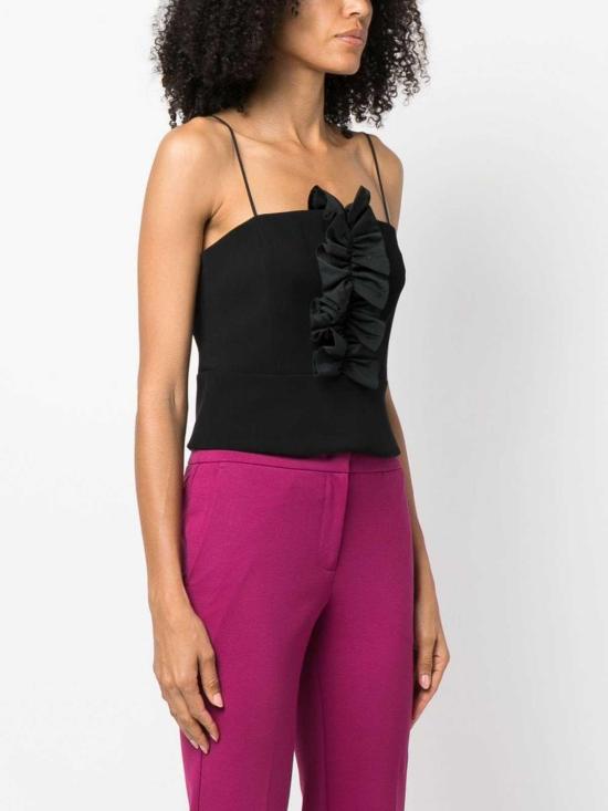  핑코 민소매 티셔츠 101829A15QZ99 Black - PINKO