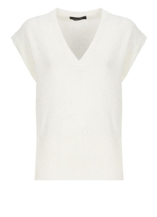 25SS 파비아나 필리피 탑 MAD275F053D2730142 White