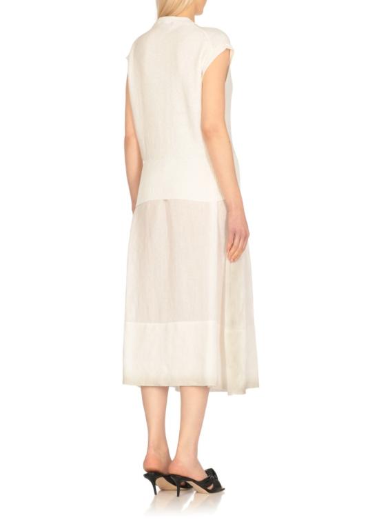 25SS 파비아나 필리피 탑 MAD275F053D2730142 White - FABIANA FILIPPI