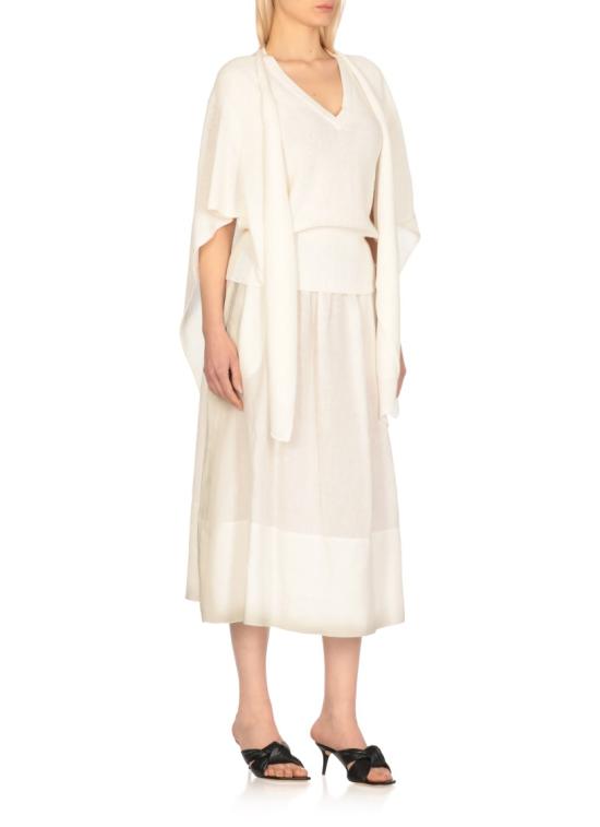 25SS 파비아나 필리피 탑 MAD275F053D2730142 White - FABIANA FILIPPI