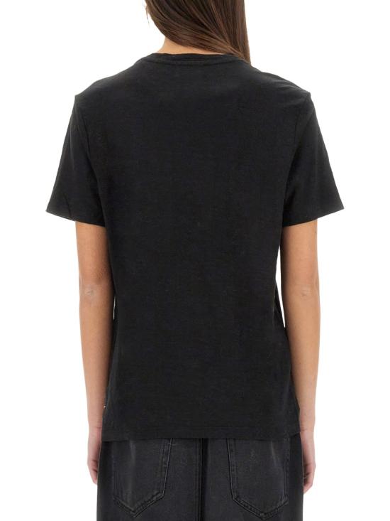 25SS 이자벨마랑에뚜왈 반팔 티셔츠 TS0001FB A1N09E01BK BLACK - ISABEL MARANT ETOILE