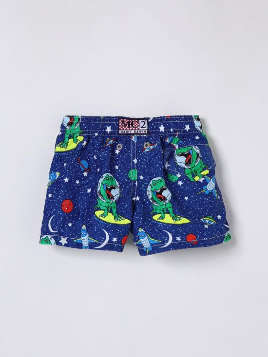 25FW [키즈] 세인트바쓰 스윔팬츠 JEA0004 01040H Blue - MC2 SAINT BARTH