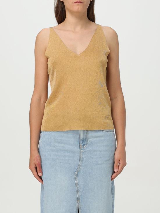 25FW 리우조 민소매 티셔츠 CA5225MA78P A3903 Gold