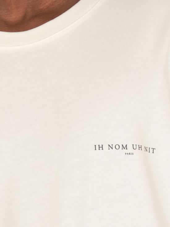 25SS 이놈어닛 반팔 티셔츠 NUS25254 081 White - IH NOM UH NIT