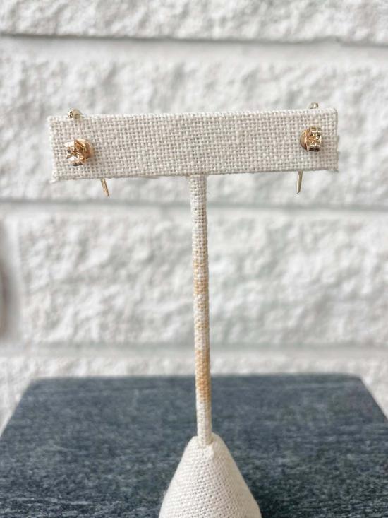  가브리엘라 아티가스 이어링 가브리엘라 아르티가스 키바 귀걸이, 화이트 파베 다이아몬드 귀걸이 - GABRIELA ARTIGAS