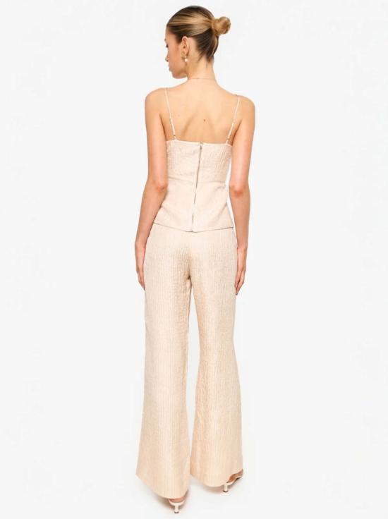  카미 뉴욕 스트레이트 팬츠 캐미 NYC 세라 하이라이즈 팬츠 본 - CAMI NYC