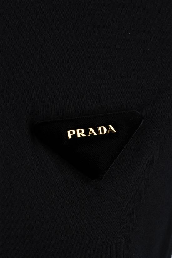 25SS 프라다 반팔 티셔츠 3583811CD F0002 Nero - PRADA