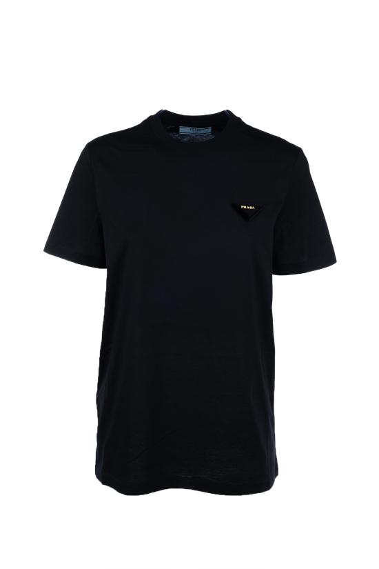 25SS 프라다 반팔 티셔츠 3583811CD F0002 Nero