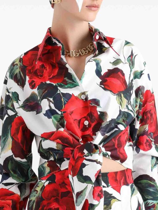  돌체앤가바나 셔츠 F5S65THS5S2HA5KQ White - DOLCE & GABBANA