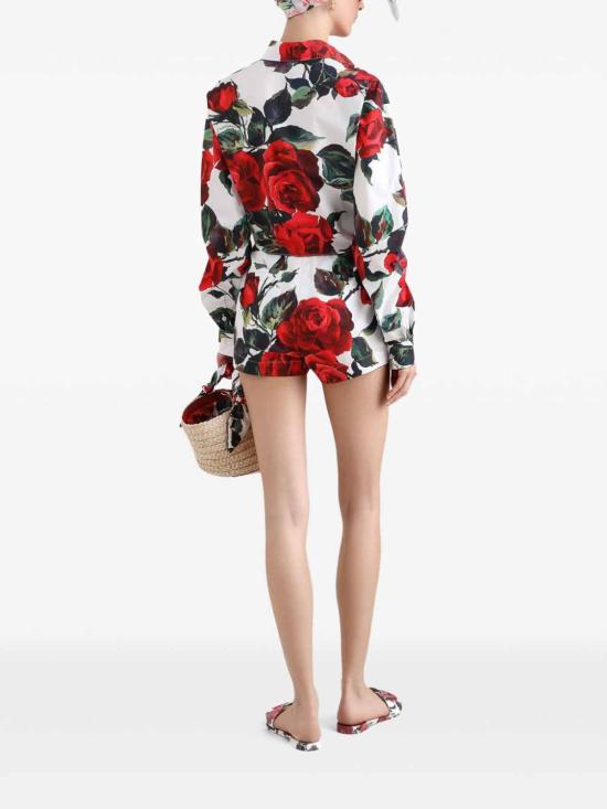  돌체앤가바나 셔츠 F5S65THS5S2HA5KQ White - DOLCE & GABBANA