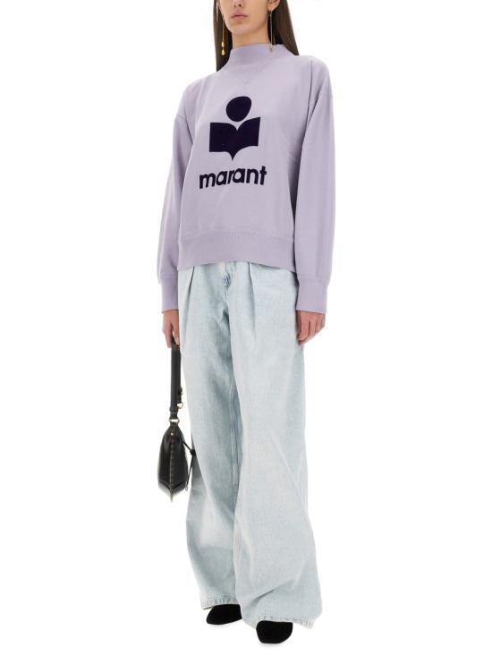 25SS 이자벨마랑에뚜왈 후드 티셔츠 SW0003FA A1M07ELCDN LILAC - ISABEL MARANT ETOILE