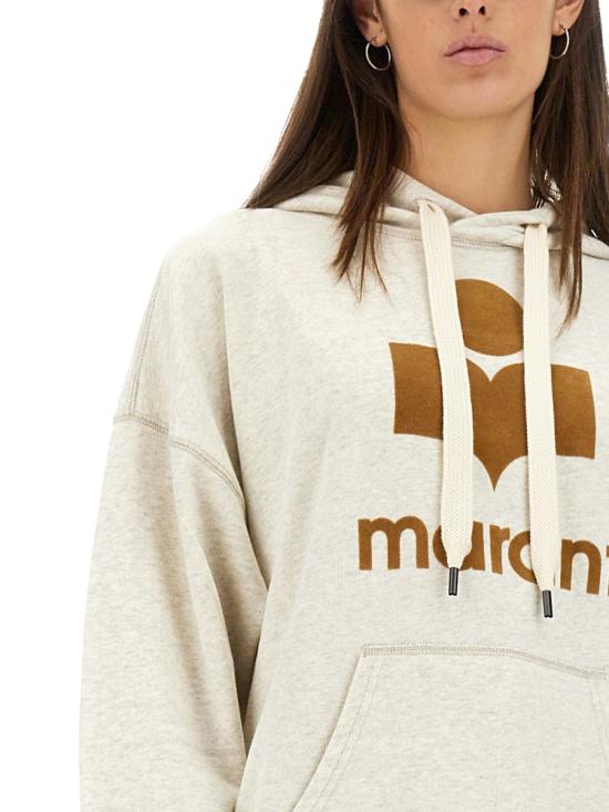 25SS 이자벨마랑에뚜왈 후드 티셔츠 SW0001FA A1M07EECCA POWDER - ISABEL MARANT ETOILE