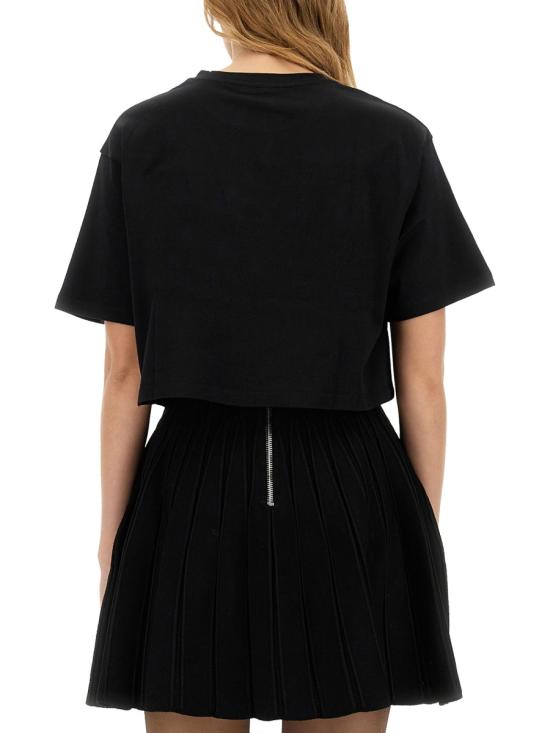 25SS 발망 반팔 티셔츠 BF1EE020BB02 EAB BLACK - BALMAIN