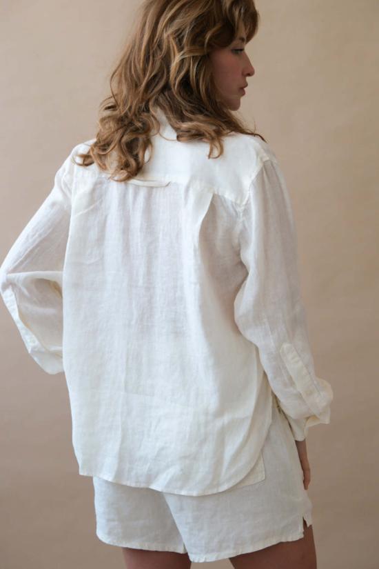  시티즌 오브 휴머니티 셔츠 시민의 인류 케일라 슈렁큰 셔츠 바닐라 - CITIZEN OF HUMANITY