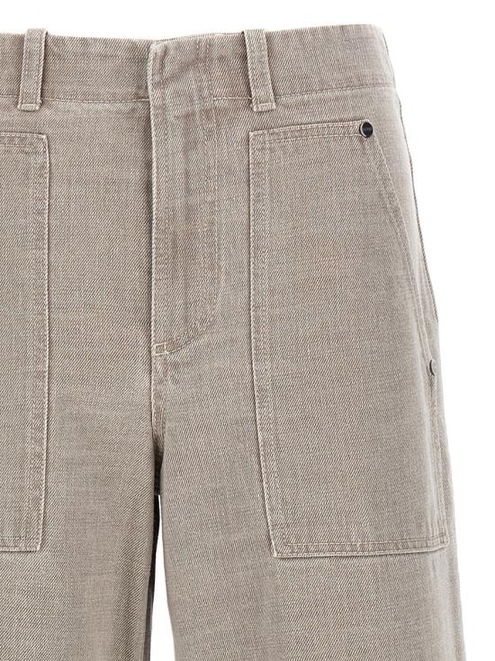  펜디 데님 팬츠 FLP863ASMBF1RX9 GRAY - FENDI