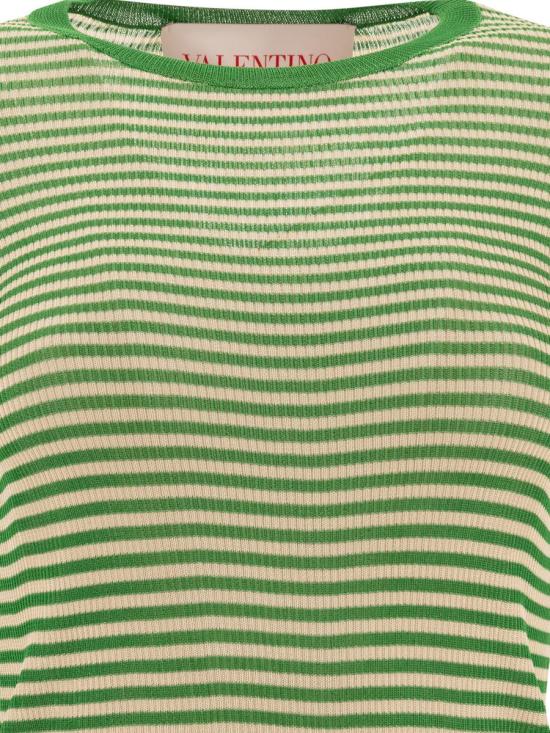 25SS 발렌티노 가라바니 긴팔 티셔츠 6B3KC62S946QPR GREEN - VALENTINO GARAVANI