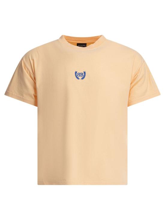 25SS 발렌시아가 반팔 티셔츠 826344TSVC97672 YELLOW