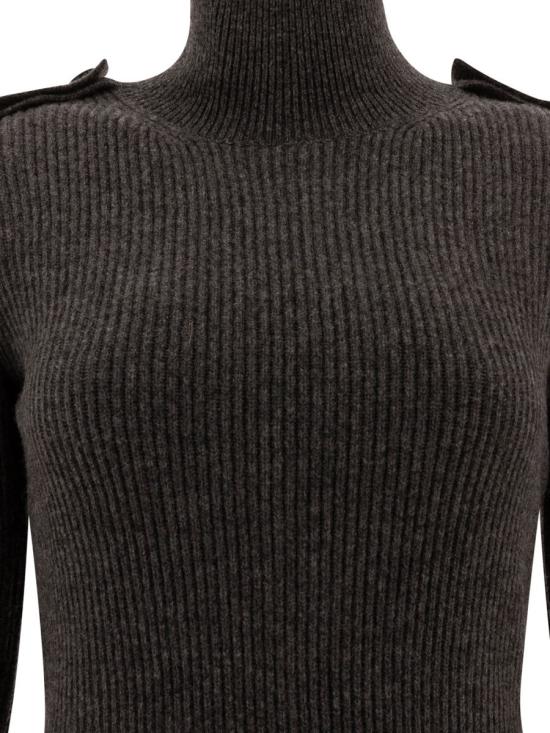 24FW 알렉산더 맥퀸 숏 원피스 807656Q1BBP1015 GREY - ALEXANDER MCQUEEN