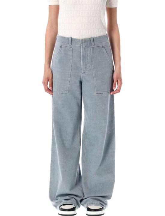 25SS 펜디 데님 팬츠 25PFLP863ASMB F1RX3 BLUE