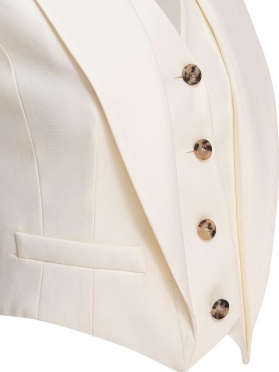 25SS 알렉산더 맥퀸 베스트 813293QJADK9025 Beige - ALEXANDER MCQUEEN