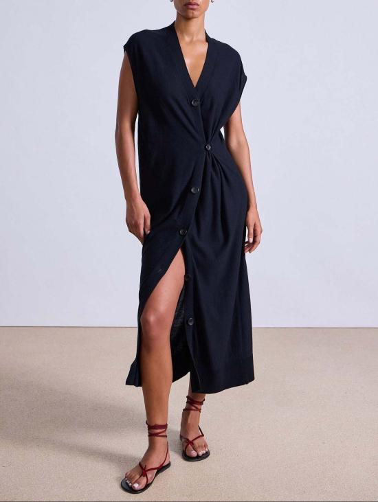  어피스 어파트 미디 원피스 어피스 아파트 올라나 니트 미디 드레스