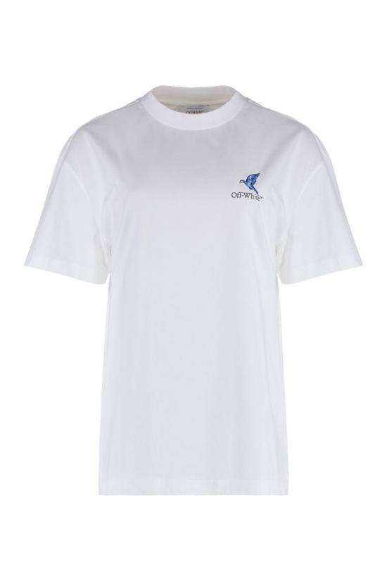 25SS 오프화이트 반팔 티셔츠 OWAA089S25JER004 0110 WHITE