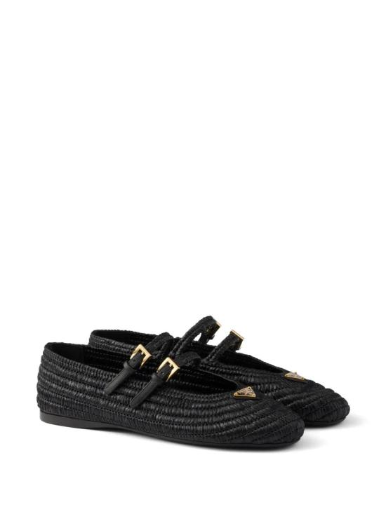 25SS 프라다 플랫 슈즈 1F927NF0052ACS F0002 NERO - PRADA