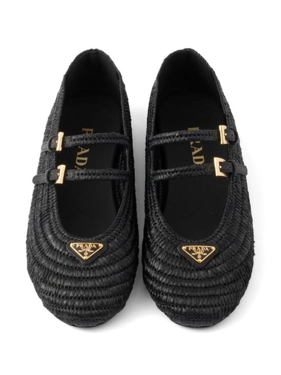 25SS 프라다 플랫 슈즈 1F927NF0052ACS F0002 NERO - PRADA
