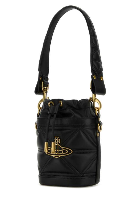 25SS 비비안웨스트우드 토트백 4C030009WL006U N403 Black - VIVIENNE WESTWOOD