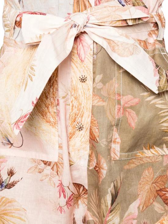 25FW 짐머만 숏 원피스 4235YSS253SPLI PINK - ZIMMERMANN