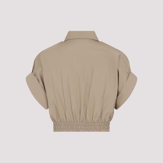 25FW 미우미우 셔츠 MK1955SOOO 10RG 0241 GREEN - MIU MIU