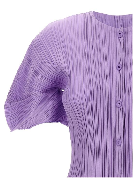 25SS 플리츠플리즈 스웨터 PP56JO14285 PURPLE - PLEATS PLEASE