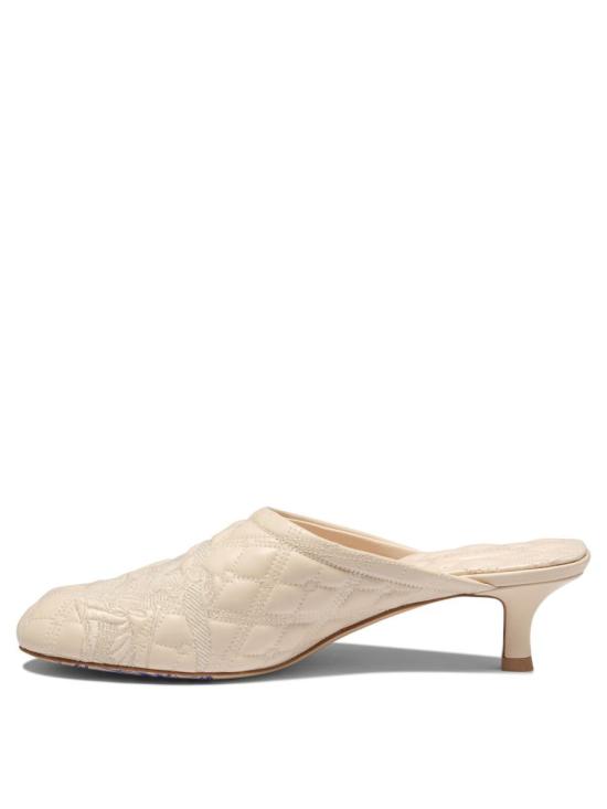 25FW 버버리 뮬/슬리퍼 8085640 Beige - BURBERRY