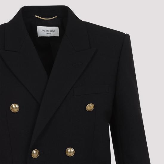 25SS 생로랑 아우터 823641 Y7B73 1000 Black - SAINT LAURENT