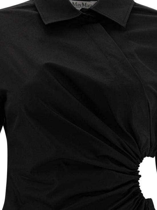 25SS 막스마라 미디 원피스 2511221182600ETERE003 Black - MAX MARA