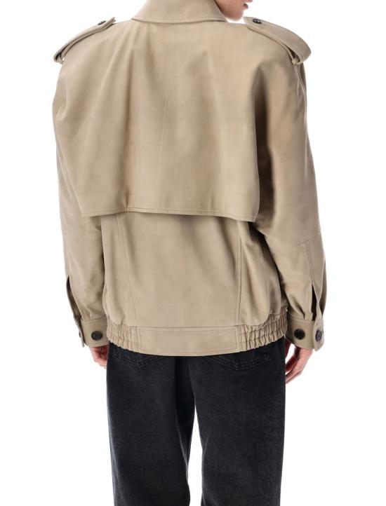 25SS 생로랑 아우터 25P827736YCQN2 1242 GREY LIGHT - SAINT LAURENT