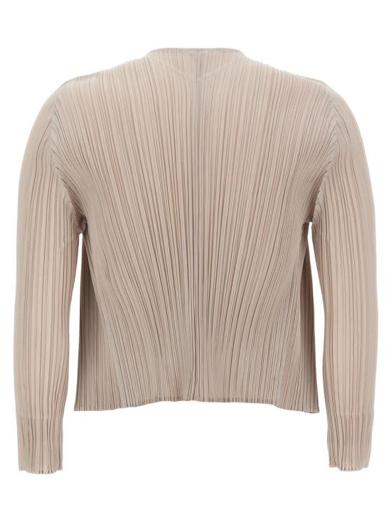  플리츠플리즈 스웨터 PP56JO40542 GRAY - PLEATS PLEASE