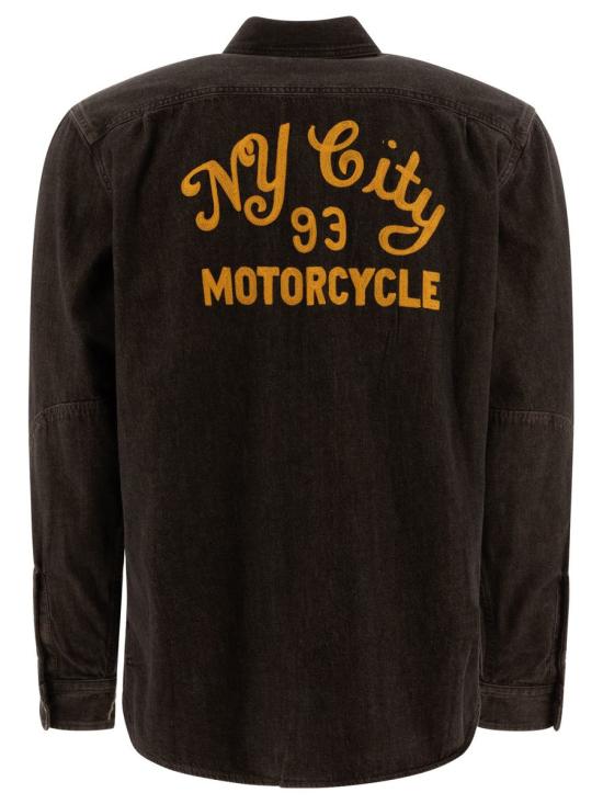 25SS 더블알엘 긴팔 셔츠 782959629001WASHED BLACK Black - RRL