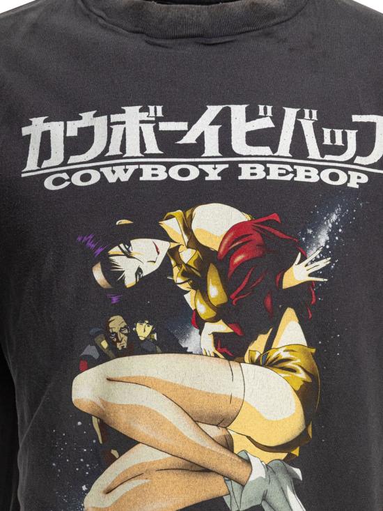 25SS 세인트 미카엘 반팔 티셔츠 SM HR8 0000 C04BLACK Black - SAINT MXXXXXX