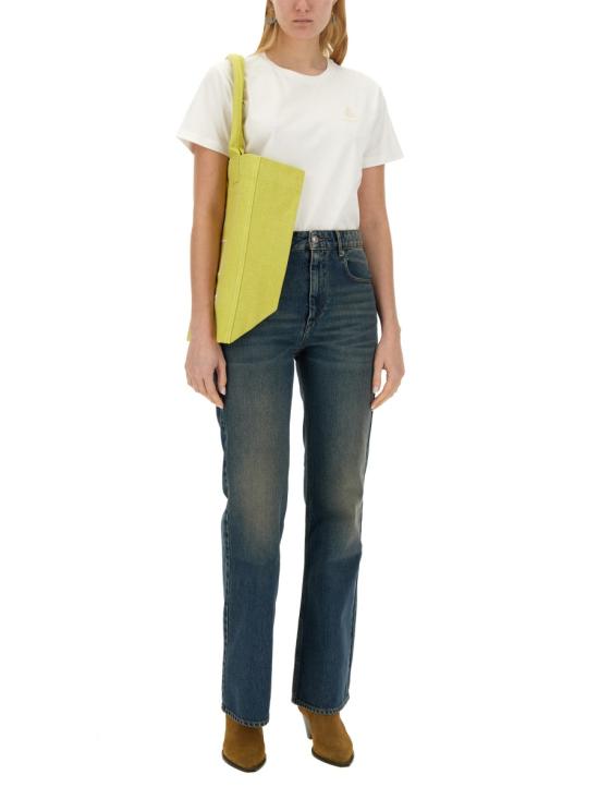 25SS 이자벨마랑에뚜왈 반팔 티셔츠 TS0070FA A1N98E20WH WHITE - ISABEL MARANT ETOILE