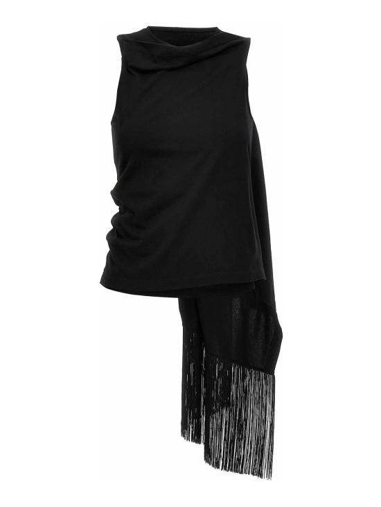  MM6 메종마르지엘라 민소매 티셔츠 S52NL0069MTJ017961 Black - MM6 MAISON MARGIELA