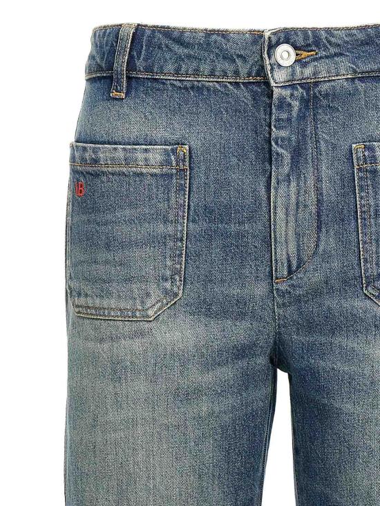 26SS 빅토리아 베컴 스트레이트 팬츠 1125DJE006005B Blue - VICTORIA BECKHAM