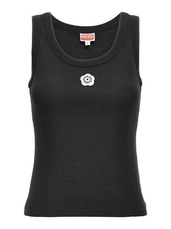  겐조 민소매 티셔츠 FF52TO7384SJ99J Black